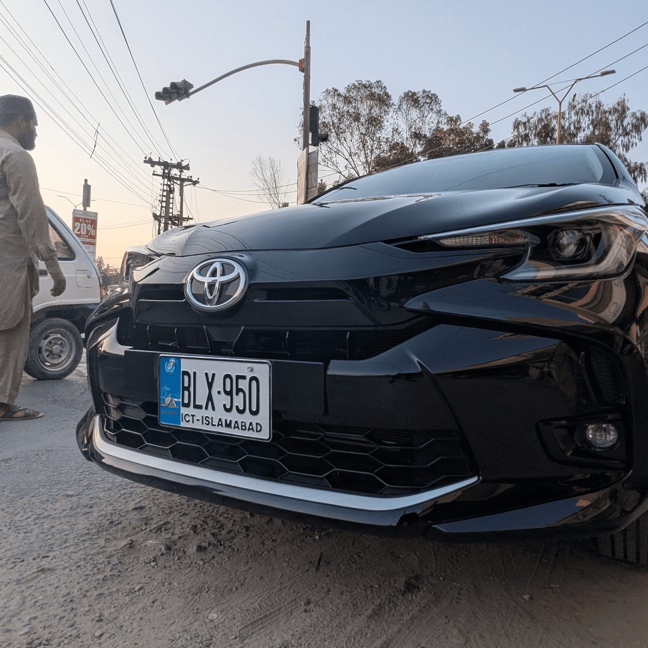 Islamabad License Number plate