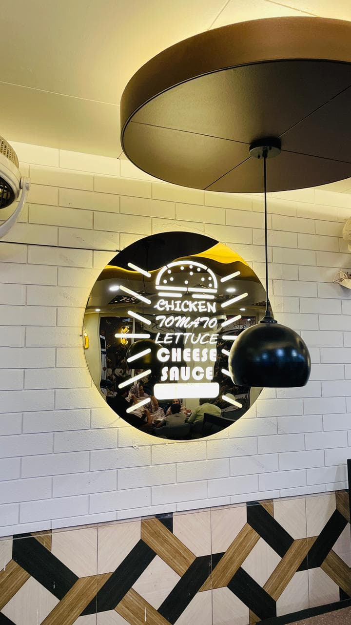 Steel Fabrication — acrylic and LED signage service, Bahawalpur, Pakistan